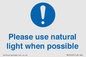 MV10535: Please use natural light when possible