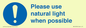 MV10535: Please use natural light when possible
