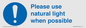 MV10535: Please use natural light when possible