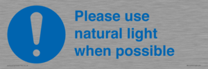 MV10535: Please use natural light when possible