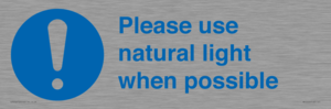 MV10535: Please use natural light when possible
