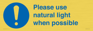 MV10535: Please use natural light when possible