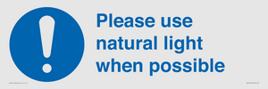 MV10535: Please use natural light when possible