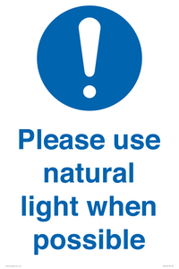 MV10535: Please use natural light when possible