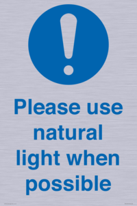 MV10535: Please use natural light when possible