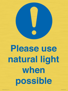 MV10535: Please use natural light when possible