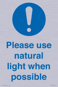 MV10535: Please use natural light when possible