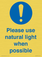 MV10535: Please use natural light when possible