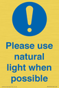 MV10535: Please use natural light when possible