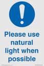 MV10535: Please use natural light when possible