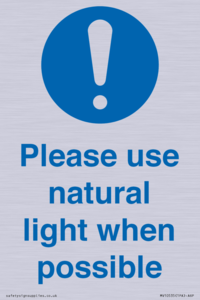 MV10535: Please use natural light when possible