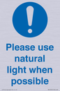 MV10535: Please use natural light when possible