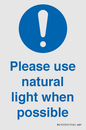 MV10535: Please use natural light when possible
