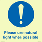 MV10535: Please use natural light when possible