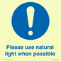 MV10535: Please use natural light when possible