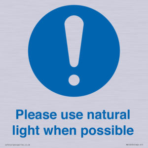 MV10535: Please use natural light when possible