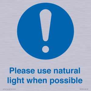 MV10535: Please use natural light when possible