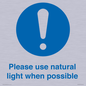 MV10535: Please use natural light when possible