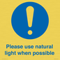 MV10535: Please use natural light when possible