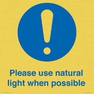 MV10535: Please use natural light when possible