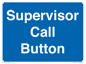 MV10539: Supervisor Call Button