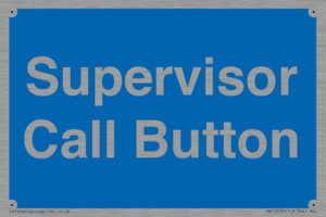 MV10539: Supervisor Call Button