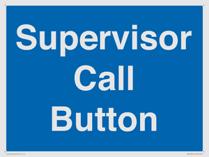 MV10539: Supervisor Call Button