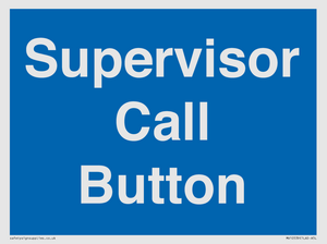 MV10539: Supervisor Call Button