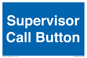 MV10539: Supervisor Call Button