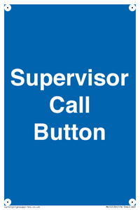MV10539: Supervisor Call Button