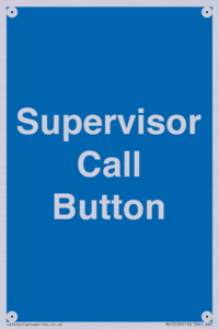 MV10539: Supervisor Call Button
