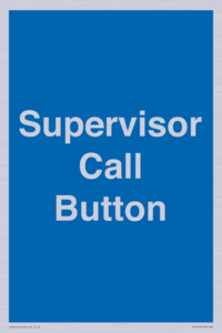 MV10539: Supervisor Call Button