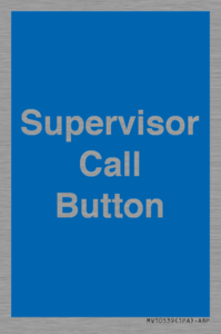 MV10539: Supervisor Call Button