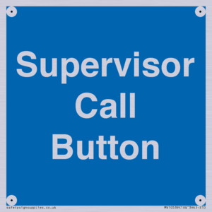 MV10539: Supervisor Call Button