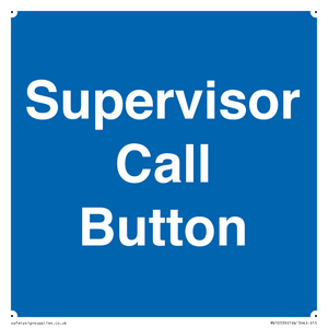 MV10539: Supervisor Call Button