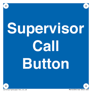 MV10539: Supervisor Call Button