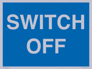 MV10547: SWITCH OFF