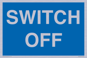 MV10547: SWITCH OFF