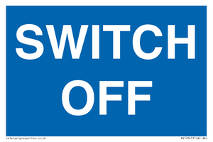 MV10547: SWITCH OFF