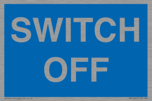 MV10547: SWITCH OFF