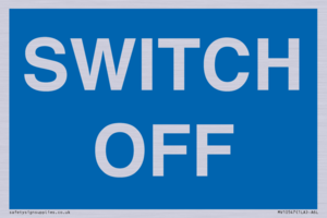 MV10547: SWITCH OFF