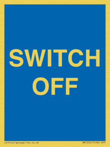 MV10547: SWITCH OFF