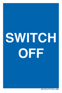 MV10547: SWITCH OFF