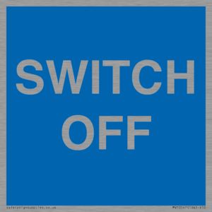MV10547: SWITCH OFF