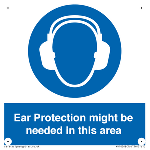 MV10568: Ear Protection might be needed in this area