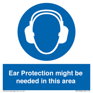 MV10568: Ear Protection might be needed in this area