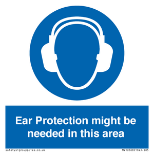 MV10568: Ear Protection might be needed in this area