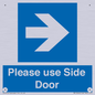 MV10646: Please use Side Door (arrow Right)