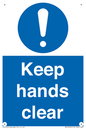MV10692: Keep hands clear