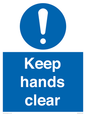 MV10692: Keep hands clear